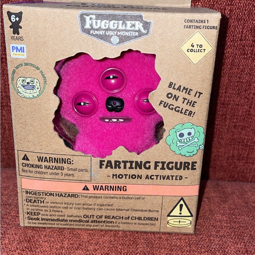 Fuggler Pink Motion-Activated Figure